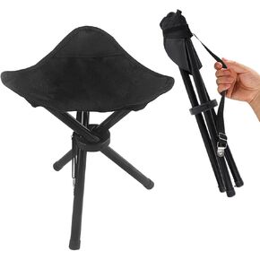 ثلاثة أرجل البراز السفر للطي التخييم البراز Prtable ترايبود البراز كراسي صغيرة قابلة للطي للتخييم في الهواء الطلق المشي الصيد المشي لمسافات طويلة الصيد السفر in Kuwait