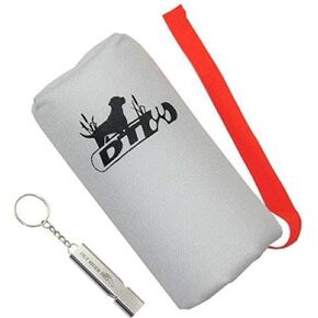 DT Systems Super Pro Series Feather Weight White Launcher Dummy with Orange Streamer Nylon with Free Premium Out Rider Pro Whistle in Saudi Arabia