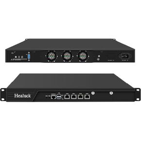 N150 19 بوصة 1U Firewall Appliance Rackmount، 4 x i226-V 2.5GbE LAN، USB3.0، VGA، وحدة التحكم، 3 مراوح النظام، AES-NI، Homelab Server DDR5 8G RAM 512G SSD، مصدر طاقة واحد in Kuwait