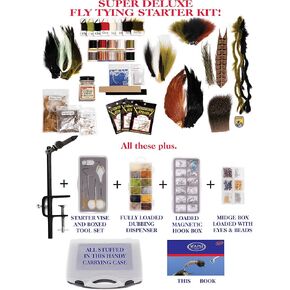 مجموعة Wapsi Super Deluxe Fly Tying Starter in Kuwait