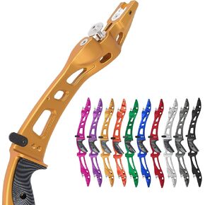 NIKA ARCHERY 25 بوصة قوس منحني من الألومنيوم باستخدام الحاسب الآلي للطحن يستهدف إزالة القوس منحني لليد اليمنى جهاز ILF لقوس الرماية الذي يستهدف الرماية في الهواء الطلق in Kuwait