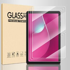 3 قطع واقي شاشة لـ T-Mobile REVVL Tab 2 10.1 بوصة، زجاج مقسى لـ REVVL Tab 2 5G، صلابة عالية الوضوح 9H سهلة التركيب ومضادة للخدش in Kuwait