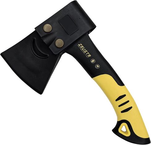 فأس مقسمة مقاس 10 بوصات بمقبض من النايلون ممتص للصدمات، وفأس للتخييم من أجل جذوع الأشجار الصغيرة in Kuwait