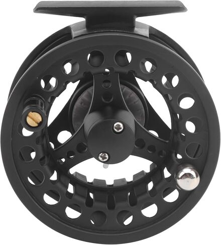 Fly Fishing Reel Aluminum Alloy Rock Fishing Reels Fly Wheel with 85mm Outside Diameter Lightweight Durable for Freshwater Saltwater Fishing Metal Aluminum Alloy Material in Saudi Arabia