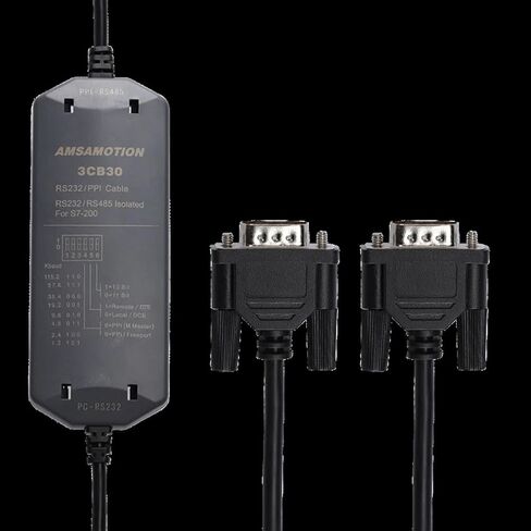 6ES7 901-3CB30-0XA0 محول ل S7-200 كابل برجمة RS232 نقطة في البوصة ميناء الكمبيوتر نقطة في البوصة الاتصالات خط البيانات in Saudi Arabia