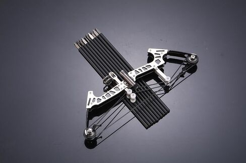 Generic Laser compound bow Stainless steel training bow Professional competition Outdoor sports Hunting Black in Saudi Arabia