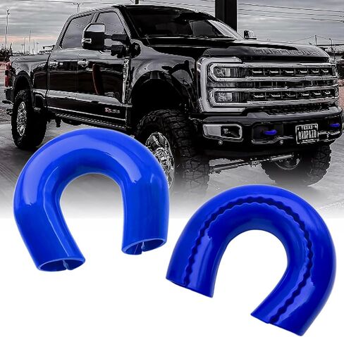 Custom Tow Hook Covers Fits for 2017-2026 Ford Super Duty F250 F350 F450,Tow Hitch Cover Car Tow Hooks Compatible with F250 F350 F450 Accessories 2017-2026 (Red) in Saudi Arabia