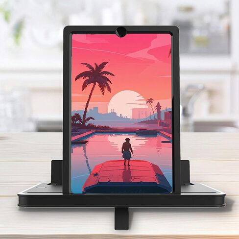 Mobile Phone Magnifier Screen, Foldable Smartphone Screen Magnifier,Portable 3D hd Mobile Phones Video Amplifier with Vertical,Horizontal Magnifying Display,for All Smartphones Watching Movie Videos in Saudi Arabia