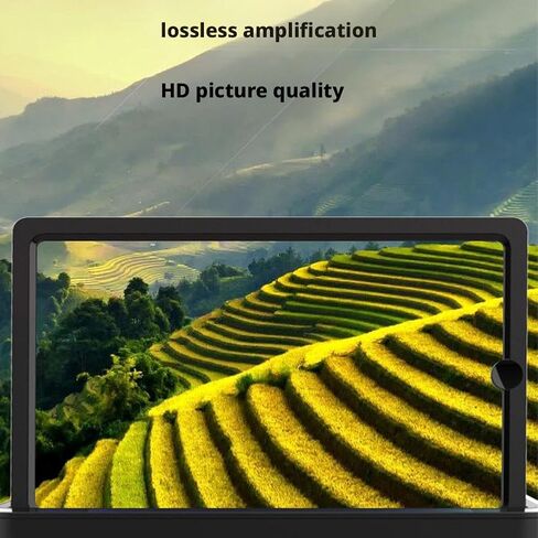 Mobile Phone Magnifier Screen, Foldable Smartphone Screen Magnifier,Portable 3D hd Mobile Phones Video Amplifier with Vertical,Horizontal Magnifying Display,for All Smartphones Watching Movie Videos in Saudi Arabia