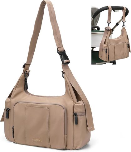 14L Puffer Diaper Bag Tote, Large Capacity Travel Diaper bags, Crossbody Hospital Bag for mom in Saudi Arabia