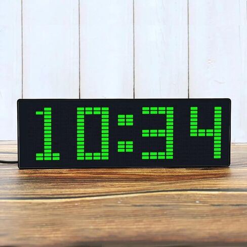 محلل طيف الصوت الرقمي RGB، وساعة موسيقى LED، وأضواء إيقاعية ملونة 1624 قطعة، مع 20 شاشة عرض ديناميكية و7 ألوان in Saudi Arabia