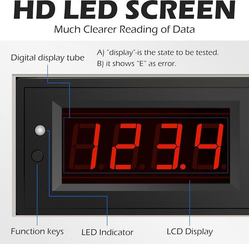 RQG Upgrade WiFi Chronograph, Precision Ballistic Chronograph for Rifle Shooting, Hunting Slingshot, Airsoft, Archery Bow, Paintball Acceleration Velocity Speed Chronograph, MPS/FPS & Joules Readings in Kuwait