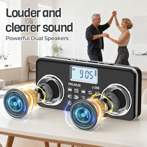 راديو FM رقمي صغير مع مكبر صوت بلوتوث، صوت جيد، تشغيل بطاقة TF/USB، مشغل Mp3 مع مكبر صوت، مقبس سماعة الرأس، راديو FM قابل لإعادة الشحن USB C، داخلي وخارجي، راديو بلوتوث (NO AM) in Saudi Arabia