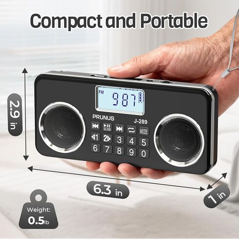 راديو FM رقمي صغير مع مكبر صوت بلوتوث، صوت جيد، تشغيل بطاقة TF/USB، مشغل Mp3 مع مكبر صوت، مقبس سماعة الرأس، راديو FM قابل لإعادة الشحن USB C، داخلي وخارجي، راديو بلوتوث (NO AM) in Saudi Arabia