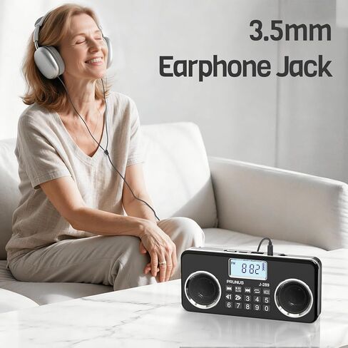راديو FM رقمي صغير مع مكبر صوت بلوتوث، صوت جيد، تشغيل بطاقة TF/USB، مشغل Mp3 مع مكبر صوت، مقبس سماعة الرأس، راديو FM قابل لإعادة الشحن USB C، داخلي وخارجي، راديو بلوتوث (NO AM) in Saudi Arabia
