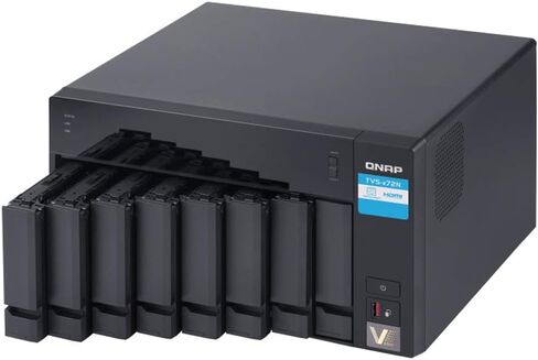 وحدة تخزين QNAP TVS-872N متعددة جيجابت NAS مع دعم iSCSI IP SAN، وحدة المعالجة المركزية Intel Quad Core 3.1 جيجا هرتز، ذاكرة الوصول العشوائي DDR4 سعة 32 جيجابايت، SSD 2 تيرابايت، محرك الأقراص الثابتة 32 تيرابايت، RAID، رسومات Intel in Saudi Arabia