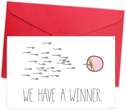 Baby Shower Card Funny Pregnancy Announcement Gifts for Husband Humorous Congrats on Pregnacy Gift for Couple Pregnancy Announcement Card for Grandparents Parents Pregnancy Congratulations Cards in Saudi Arabia