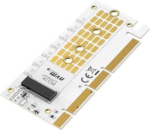 MAIWO NVMe PCIe 4.0 Adapter NVMe M.2 SSD to PCIe X4/X8/X16 Card M.2 to PCI-Express SSD Expansion Card Support 2230 2242 2260 2280 Max 4TB for Windows/Linux/Moc os in Saudi Arabia