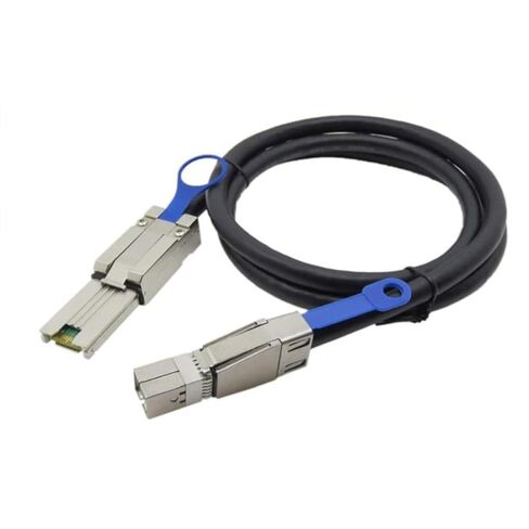 0.5m/1m/2m Mini SFF-8088 إلى SFF-8644 كابل خادم البيانات يداهم كابل خارجي لنقل البيانات بشكل آمن in Kuwait