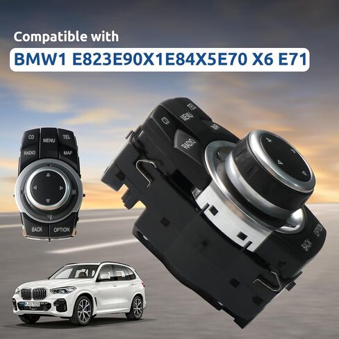 65829231116 4 دبوس وسائل الإعلام التبديل تحكم عصا التحكم لسيارات BMW 1 E82 3 E90 X1 E84 X5 E70 X6 E71 استبدال لاستبدال 923111601 9231116 01 9231116 01 in Kuwait