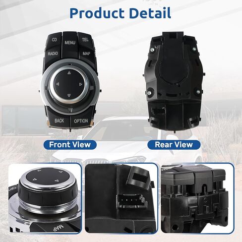 65829231116 4 دبوس وسائل الإعلام التبديل تحكم عصا التحكم لسيارات BMW 1 E82 3 E90 X1 E84 X5 E70 X6 E71 استبدال لاستبدال 923111601 9231116 01 9231116 01 in Kuwait