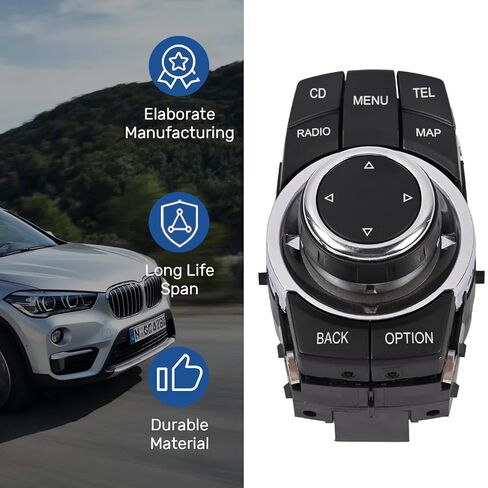 65829231116 4 دبوس وسائل الإعلام التبديل تحكم عصا التحكم لسيارات BMW 1 E82 3 E90 X1 E84 X5 E70 X6 E71 استبدال لاستبدال 923111601 9231116 01 9231116 01 in Kuwait