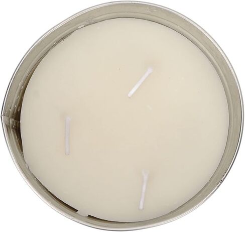 Qiilu Candles 3 Wicks Smokeless Bucket Candle for Courtyard Dining,Camping,Gardening - Natural Soy Wax in Saudi Arabia
