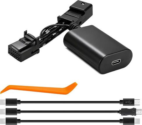محول الطاقة JERBOR Dashcam 12-Pin (الطراز C) مناسب لـ RAV4 Highlander Tacoma 4Runner، لـ Lexus NX RX والمزيد. يناسب المركبات المزودة بمنفذ مساعدة المسار TSS 2.5، لمحول رادار GPS in Saudi Arabia
