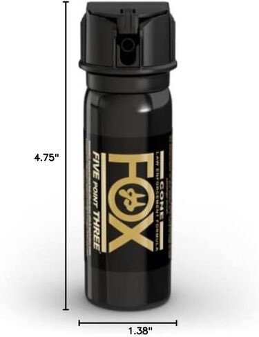 Fox Labs 22FTMDB Flip Top Cone Pepper Spray 2oz w/5.3 million Scoville Units in Saudi Arabia
