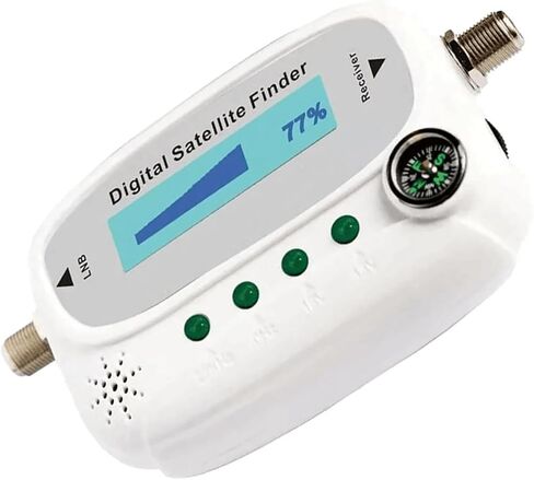 مكتشف الأقمار الصناعية الرقمي، حجم الجيب DC 13-18V جهاز قياس إشارة القمر الصناعي الرقمي الاحترافي مع شاشة LCD in Kuwait