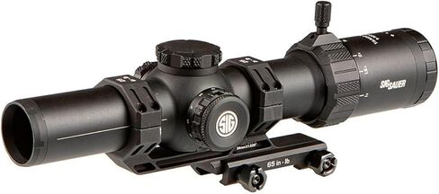 SIG SAUER Tango-MSR LPVO 1-10X28mm 34mm Tube F2/SFP MSR BDC-10 Reticle Durable Shockproof Waterproof Fogproof Hunting Rifle Scope, Alpha-MSR Mount, Lens Covers & Throw Lever Included in Saudi Arabia