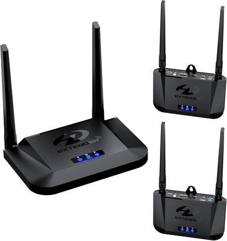 1 جهاز إرسال مع 2 جهاز استقبال جرايج BIN-952 in Kuwait