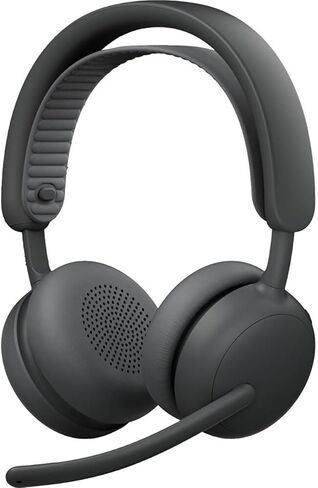 Logitech Zone Wireless 2 ES for Business - Noise-Canceling Wireless Headset with Adaptive Hybrid ANC, Native Bluetooth, Microsoft Teams Certified - Graphite in Saudi Arabia