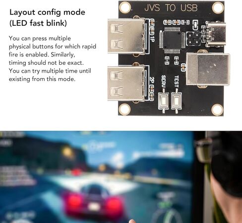 for JVS to USB Controller Adapter, Game Controller Adapter for TTX2 TTX3 Sega Naomi1 Naomi2 Game Converter for Xbox 360 in Saudi Arabia