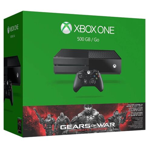 Xbox One 500GB Console - Gears of War: Ultimate Edition Bundle in Saudi Arabia
