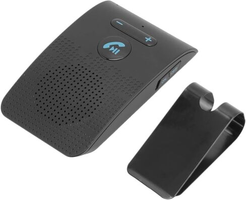 مكبر صوت للسيارة من YOUTHINK، محول مشغل موسيقى MP3 بمكبر صوت 5.0 بدون استخدام اليدين مع مشبك خلفي in Saudi Arabia