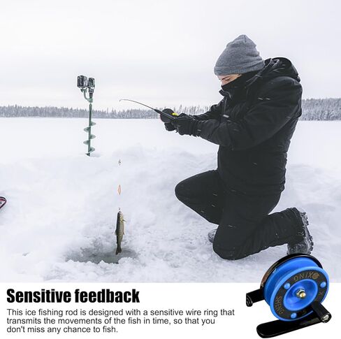 Genérico Ice Rods for Adults – Adjustable Non-Slip Lightweight and Comfortable Cane, Ice Equipment – for Kayaking Coastal River Lake Pond Beach and Camping in Saudi Arabia