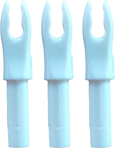 Arrow Nocks for ID .165 in / 4.2 mm Arrow Shaft, 12 Pack, Plastic Arrow Tails for Coumpound/Recurve Bows in Saudi Arabia