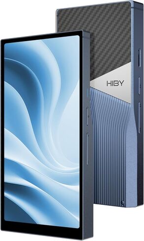 مشغل الصوت الرقمي HiBy R6 ProII 2025 مع نظام التشغيل Android 12/مضخم صوت من الفئة A / شاشة لمس 5.9 بوصة / ذاكرة وصول عشوائي سعتها 6 جيجابايت + مساحة تخزين 128 جيجابايت + ذاكرة قابلة للتوسيع سعة 2 تيرابايت in Saudi Arabia