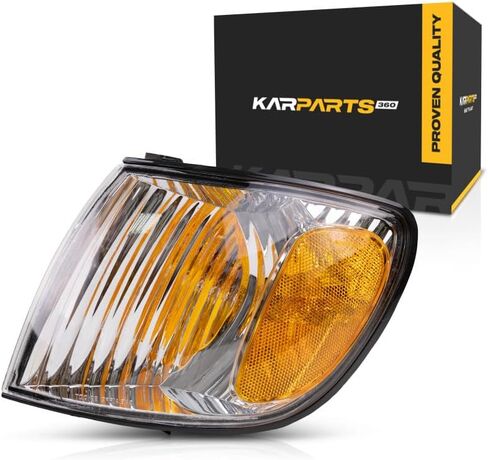 CarLights360: For 2001 2002 2003 Toyota Sienna Turn Signal Light Assembly Driver and Passenger Side Pair CE/LE/XLE Models | Amber/Clear Lens | w/Bulbs | DOT Certified | TO2530138 TO2531138 in Saudi Arabia