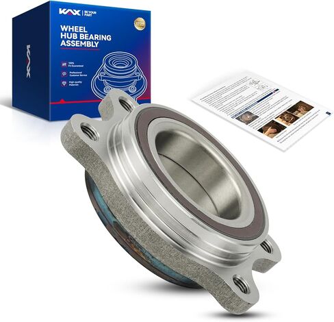 محمل العجلة الأمامية KAX 515004 متوافق مع Ford Expedition 1997-2000 4WD، Lincoln Navigator 1998-2000 4WD، مجموعة محور العجلة 5 العروة مع ABS قطعتين in Saudi Arabia