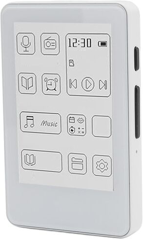 2.7in Ink Screen eBook Reader, 2 in 1 E Book Reader MP3 Player, HiFi Sound Bluetooth 5.0 Music Player, Type C Charging in Saudi Arabia