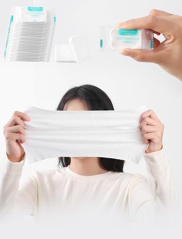 Disposable Compressed Towels, Ultra Soft Travel Compressed Towel, Durable Portable Thicken Camping Towels, for Hotel Camping Swimming Personal Care Outdoor Activities Hiking Towels (25Pcs) in Saudi Arabia