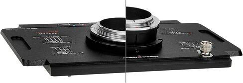 محول عدسة Fotodiox Pro - متوافق مع كاميرات Pentax K Mount (PK) ليناسب كاميرات العرض الكبيرة 4x5 مع معيار Graflok الخلفي - محول Shift/Stitch in Saudi Arabia