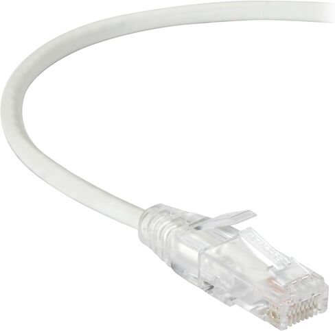 كابل الشبكة Black Box Slim-Net Cat.6 Patch UTP - كابل شبكة من الفئة 6 بطول 1 قدم للوحة التوصيلات وجهاز الشبكة - الطرف الأول: 1 × شبكة ذكر RJ-45 - الطرف الثاني: 1 × شبكة ذكر RJ-45 - كابل التصحيح in Kuwait