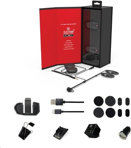 UCLEAR Digital Motion HDX-V Bluetooth Helmet Communication System - Dual Kit in Kuwait