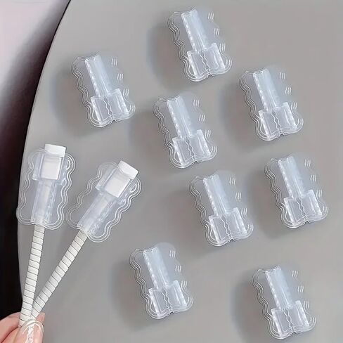 Cable Protector, Anti-Break Saver, Flexible Cable Management, Prevents Breakage, Pack of 10 (10PCS) in Saudi Arabia