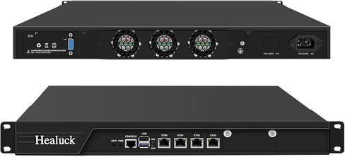 N150 19inch 1U Firewall Appliance Rackmount, 4 x i226-V 2.5GbE LAN, USB3.0,VGA,Console, 3 System Fan, AES-NI, Homelab Server DDR5 8G RAM 512G SSD,Single Power Supply in Saudi Arabia