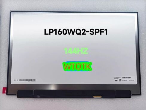 شاشة بديلة LCD مقاس 16 بوصة WQXGA 2560X1600 LP160WQ2-SPF1 LP160WQ2 (SP)(F1) (لا تعمل باللمس) in Kuwait