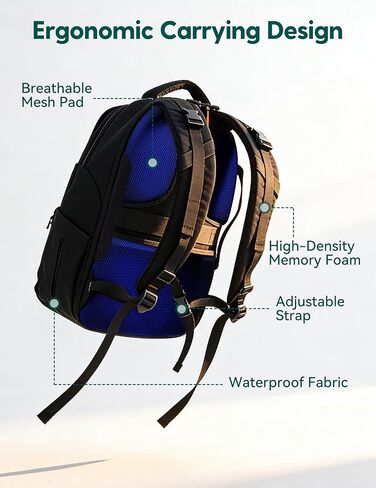 BABELIO Grid Wizard Diaper Bag Backpack - Multi Function Waterproof Diaper Bag, Travel Essentials Baby Bag with 4 Individual Organizers, Insulated Bottle Holders, Baby Shower Gifts, Black in Saudi Arabia